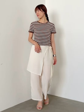 「Bab（バブ）のアイテム」を使った、kae050さん（レディース・168cm）の春コーディネート