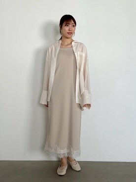 「Bab（バブ）のアイテム」を使った、kae050さん（レディース・168cm）の春コーディネート