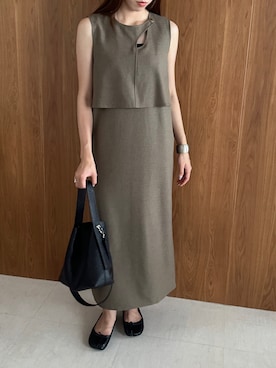 「BROWN」｜kae050さん（レディース・168cm）の秋コーディネート