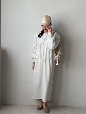 「スウェットワンピース」｜kae050さん（レディース・168cm）の秋コーディネート