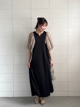 「Bab（バブ）のアイテム」を使った、kae050さん（レディース・168cm）の春コーディネート