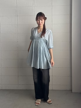 「シャーリング」｜kae050さん（レディース・168cm）の秋コーディネート