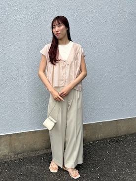 「Bab（バブ）のアイテム」を使った、kae050さん（レディース・168cm）の春コーディネート