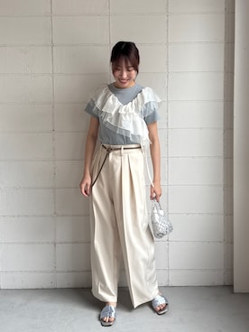 「アシメ」｜kae050さん（レディース・168cm）の夏コーディネート