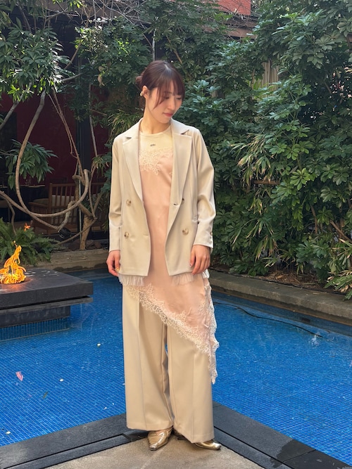 ロゴプレート付アメスリタンクトップ