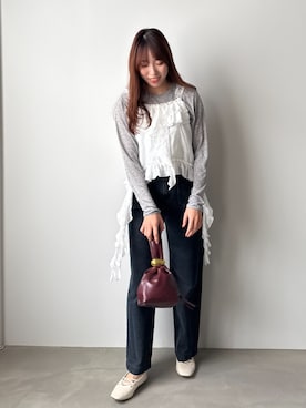 「キャミソールワンピ」｜kae050さん（レディース・168cm）の秋コーディネート