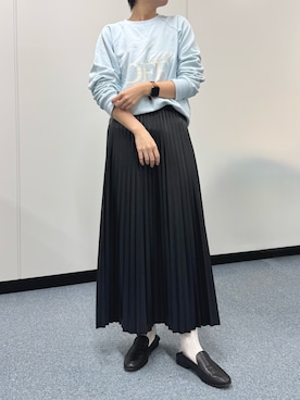 「アイテム（スウェット）」を使った、uky12さん（レディース・154cm）の秋コーディネート