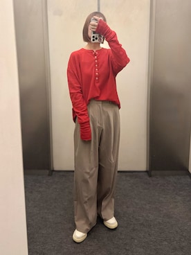 「Reebok（リーボック）のアイテム」を使った、uky12さん（レディース・154cm）の秋コーディネート