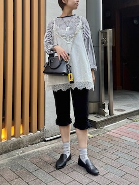 「SLOBE IENA（スローブイエナ）のアイテム」を使った、uky12さん（レディース・154cm）の春コーディネート