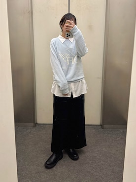 uky12さん（レディース・154cm）の冬コーディネート