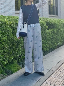 「Omekashi（オメカシ）のアイテム」を使った、uky12さん（レディース・154cm）の春コーディネート