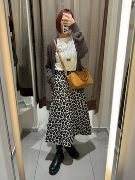 「agnes b.（アニエスベー）のアイテム」を使った、uky12さん（レディース・154cm）の秋コーディネート