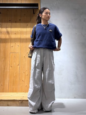 「PBLIM（ページボーイリム）のアイテム（バッグ）」を使った、hinako2424さん（レディース・153cm）の春コーディネート