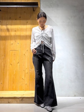 「アイテム（パンプス）」を使った、hinako2424さん（レディース・153cm）の夏コーディネート