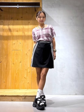 「ミニスカート」｜hinako2424さん（レディース・153cm・20代）の夏コーディネート