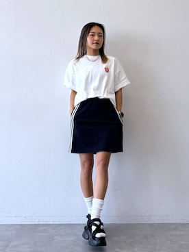 「PAGEBOY」｜hinako2424さん（レディース・153cm）の夏コーディネート