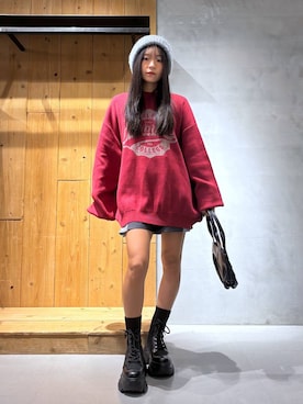 「PBLIM（ページボーイリム）のアイテム（バッグ）」を使った、hinako2424さん（レディース・153cm）の秋コーディネート