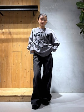 「PBLIM（ページボーイリム）のアイテム（トップス）」を使った、hinako2424さん（レディース・153cm）の秋コーディネート