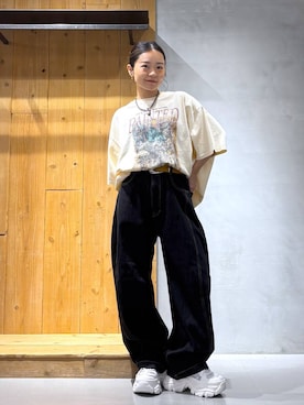 「PAGEBOY（ページボーイ）のアイテム」を使った、hinako2424さん（レディース・153cm）の夏コーディネート