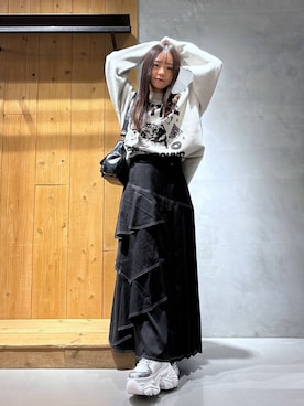 「PBLIM（ページボーイリム）のアイテム（トップス）」を使った、hinako2424さん（レディース・153cm）の秋コーディネート