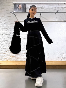 「PAGEBOY（ページボーイ）のアイテム」を使った、hinako2424さん（レディース・153cm）の秋コーディネート