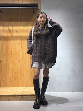 hinako2424さん(レディース・153cm)の冬コーディネート