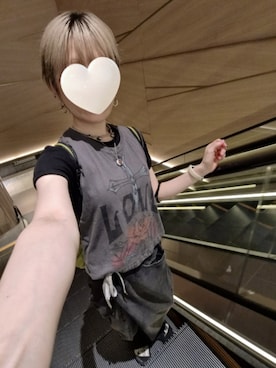 「HEISAN（ハイサン）のアイテム」を使った、もかちーのさん（レディース・156cm）の夏コーディネート