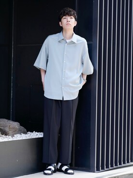 ヤナギサワユウダイさん（メンズ・179cm）の夏コーディネート