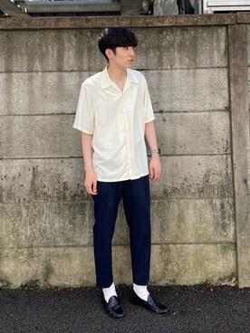 ヤナギサワユウダイさん（メンズ・179cm）の夏コーディネート