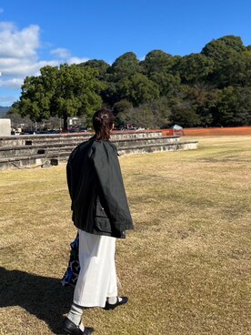 「JOURNAL STANDARD（ジャーナルスタンダード）のアイテム（ワンピース）」を使った、さやぼうさん（レディース・161cm）の秋コーディネート