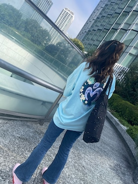 「X-girl（エックスガール）のアイテム」を使った、ｎａさん（レディース・164cm）の秋コーディネート