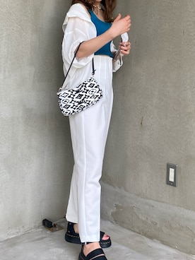 muroさん（レディース・163cm）の夏コーディネート