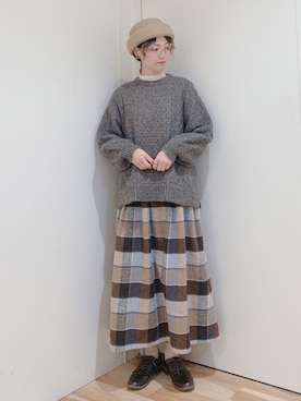 miki.mさん（レディース・165cm）の冬コーディネート