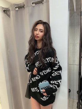 「GYDA（ジェイダ）のアイテム（財布/小物）」を使った、harukiさん（レディース・158cm）の秋コーディネート