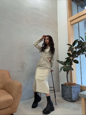 HARUKIさん(レディース・158cm)の秋コーディネート