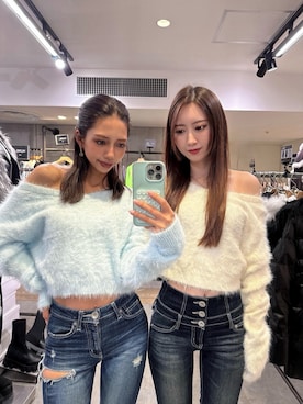 HARUKIさん（レディース・158cm）の冬コーディネート