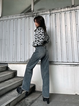 HARUKIさん（レディース・158cm）の冬コーディネート