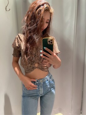 HARUKIさん（レディース・158cm）の夏コーディネート