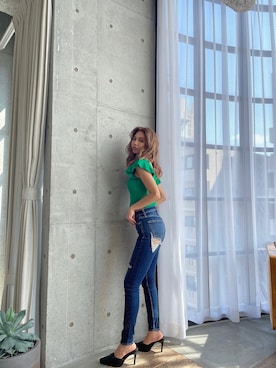 HARUKIさん（レディース・158cm）の春コーディネート