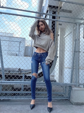 HARUKIさん（レディース・158cm）の秋コーディネート