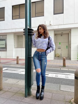 HARUKIさん(レディース・158cm)の冬コーディネート