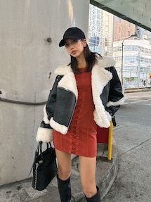 ECO MOUTON RIDERSジャケット｜ジェイダ（GYDA）公式通販｜RUNWAY