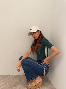 HARUKIさん（レディース・158cm）の夏コーディネート