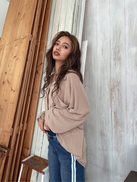 HARUKIさん（レディース・158cm）の冬コーディネート