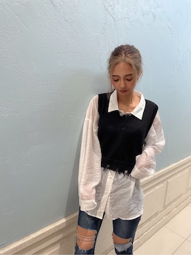 HARUKIさん（レディース・158cm）の夏コーディネート