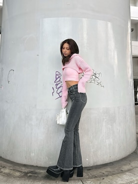 HARUKIさん(レディース・158cm)の冬コーディネート