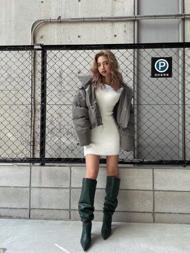 HARUKIさん（レディース・158cm）の秋コーディネート