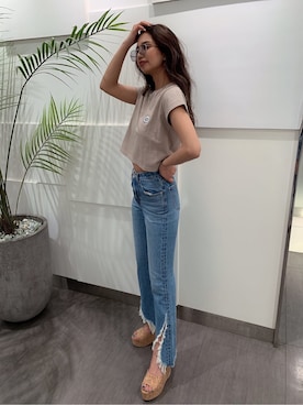 HARUKIさん（レディース・158cm）の夏コーディネート