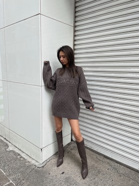 HARUKIさん(レディース・158cm)の冬コーディネート