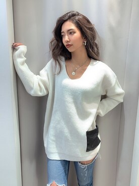 HARUKIさん（レディース・158cm）の冬コーディネート